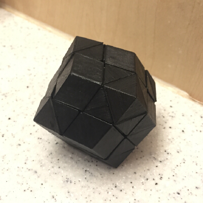 Rua (Face-turning Rhombic Dodecahedron) | 3d print model