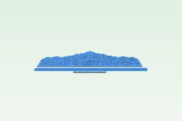 Bed frame pattern | 3d print model