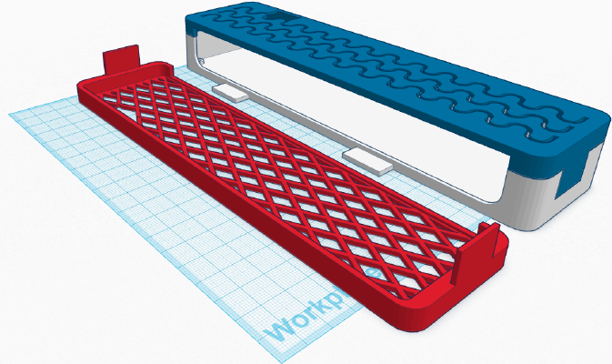 Melzi Board Case w_ Lids | 3d print model