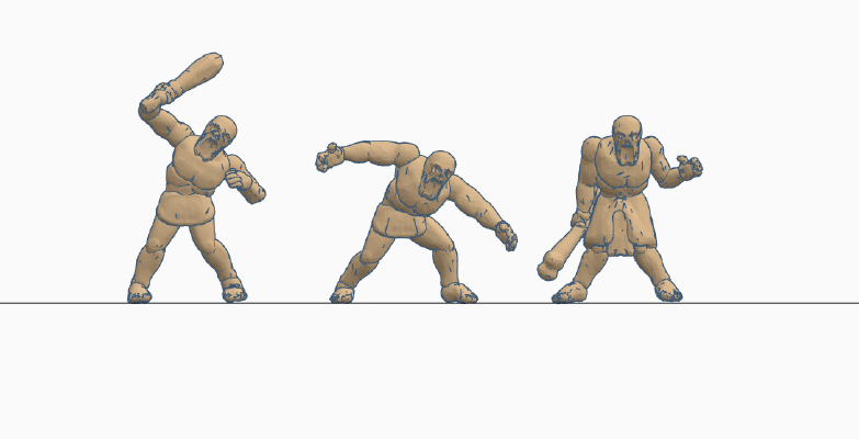 Heroscape Proxies: Zombies of Morindan - Type B | 3d print model