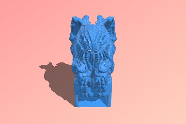 Cthulhu Idol Dice Tower | 3d print model