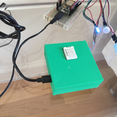 ESP8266 DHT22 sensor enclosure | 3d print model