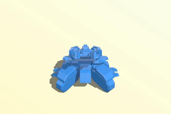 Siege Tank starcraft | 3d print model