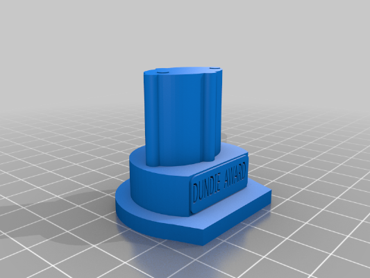 Dundie Award | 3d print model
