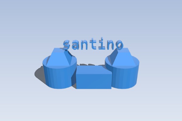 santino rocks | 3d print model