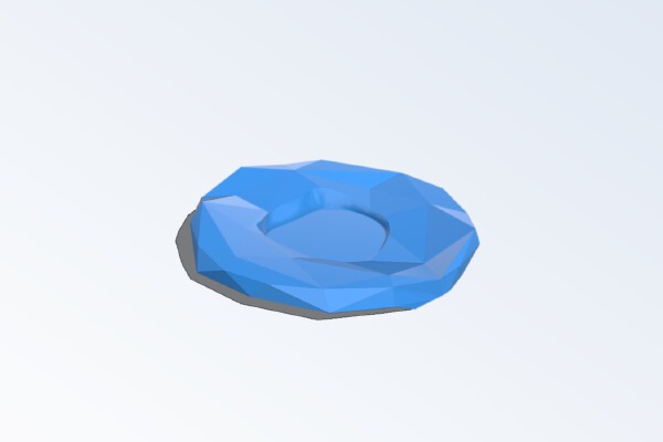 Saucer (Crushed Espresso cup) | 3d print model