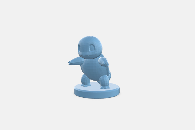 Pokemon Chess Set of Pawn Squirtle