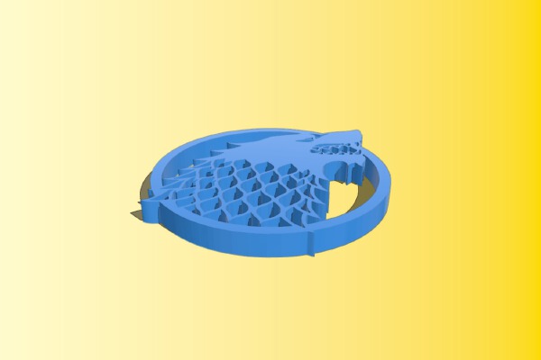 GOT Stark wolf | 3d print model