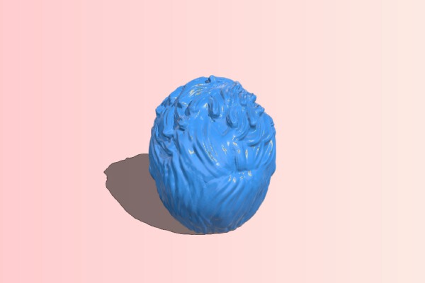 Barnacules Nerdgasm Head | 3d print model