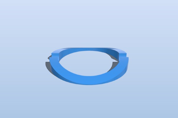 Vertical Laptop Stand (Macbook Pro) | 3d print model