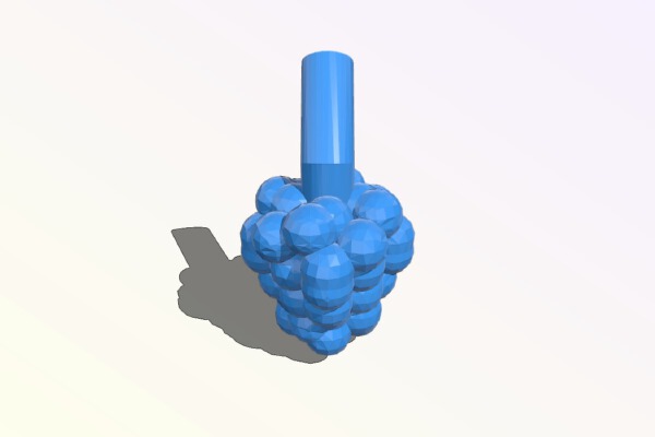 Grapes for Lego minifig | 3d print model