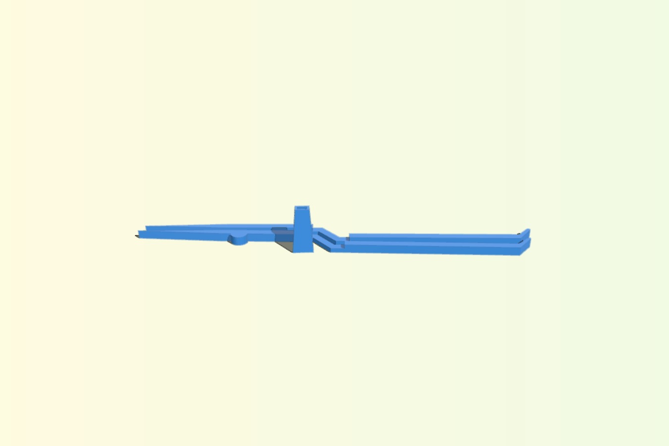 Locking (cross) tweezers