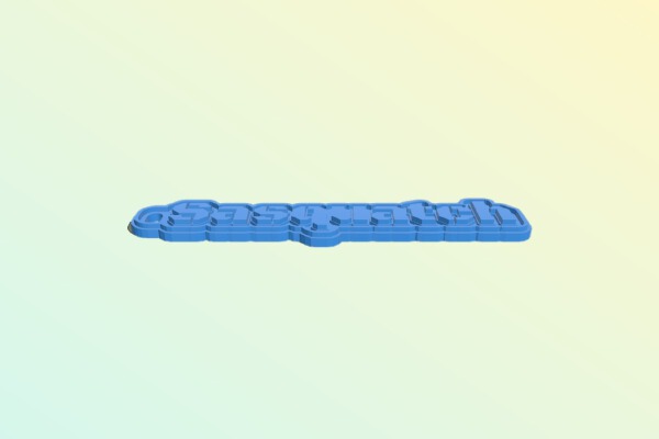 Sasquatch Keychain (Custom) | 3d print model