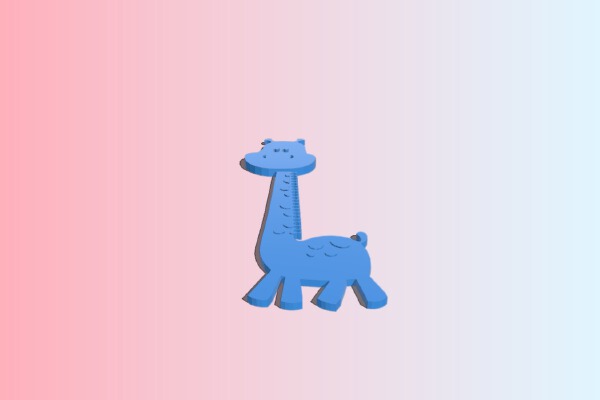 Giraffe | 3d print model