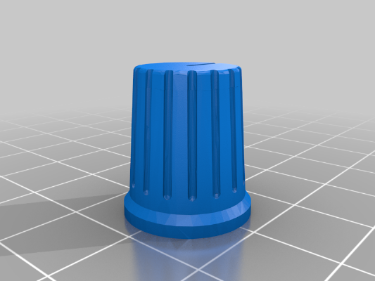 Pioneer Mixer Knob Rotated And Raised Indicator | 3d print model