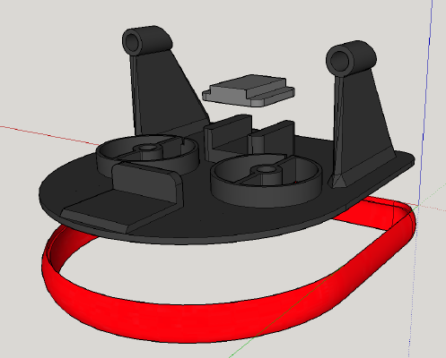 TinyWhoov with TPU skirt | 3d print model