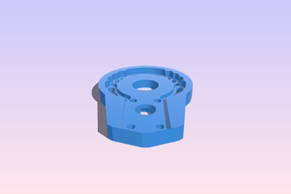 JAROLIFT <-> WERU Adapter for shutter motor mounting | 3d print model