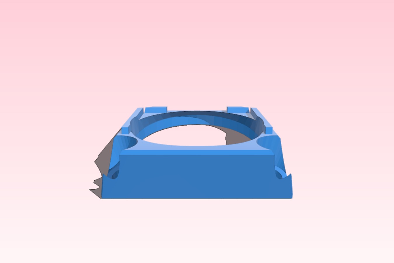 monoprice mini delta (MPMD) 40mm Noctua fan adapter for heat block