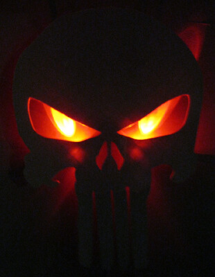 Punisher Skull Wall Hanging Decoration | 3d print model