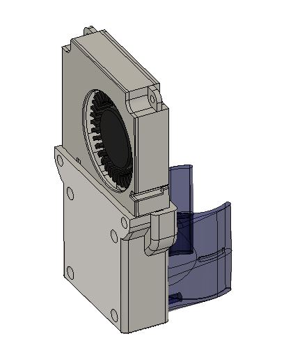 E3D V6 50mm Blower Fan adapter
