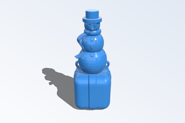 Christmas Chess Bishop | 3d print model