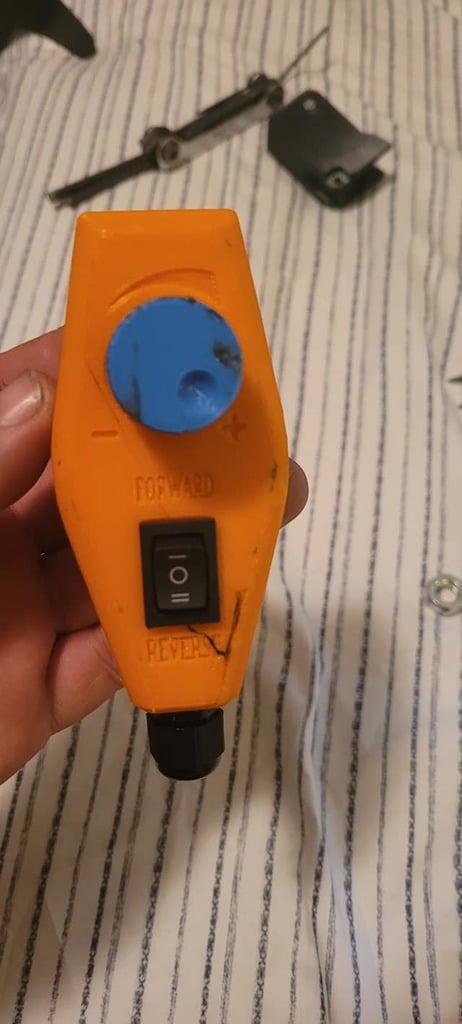PWM hand controller enclosure for minn kota endura c2 30lb and other brands