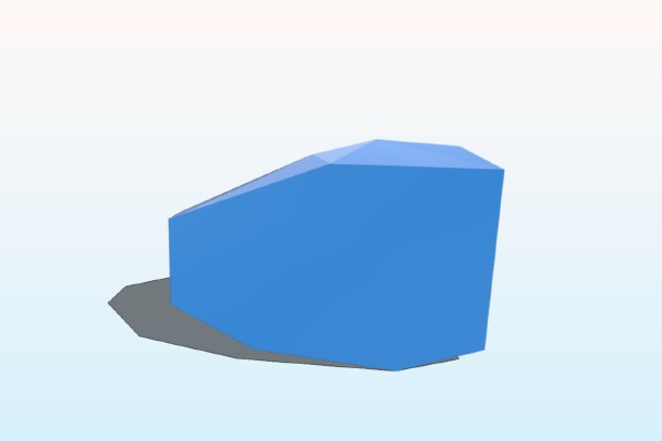 Low poly coat hanger | 3d print model