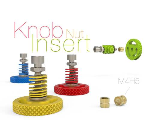 Knob for Insert Nut M4 H5 | 3d print model