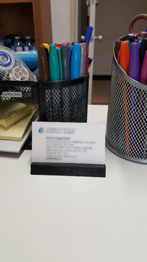 Business Card Stand