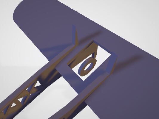 FAMOUS PLANES - Blériot XI kit card | 3d print model