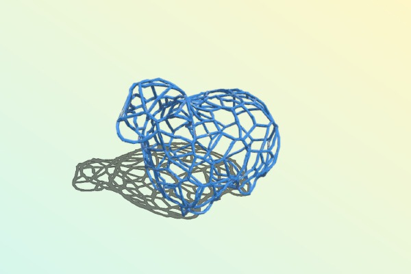 voronoi sheep | 3d print model