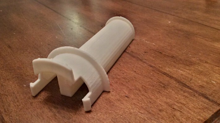 Ultimaker2 Reel Holder for 40mm hub spools | 3d print model