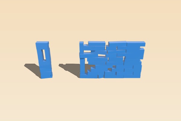 Fortnite Brick build parts (advanced) | 3d print model