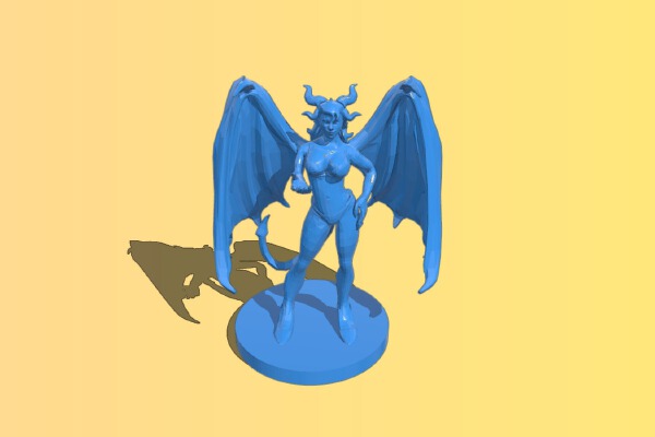 Women Devil Succubus | 3d print model