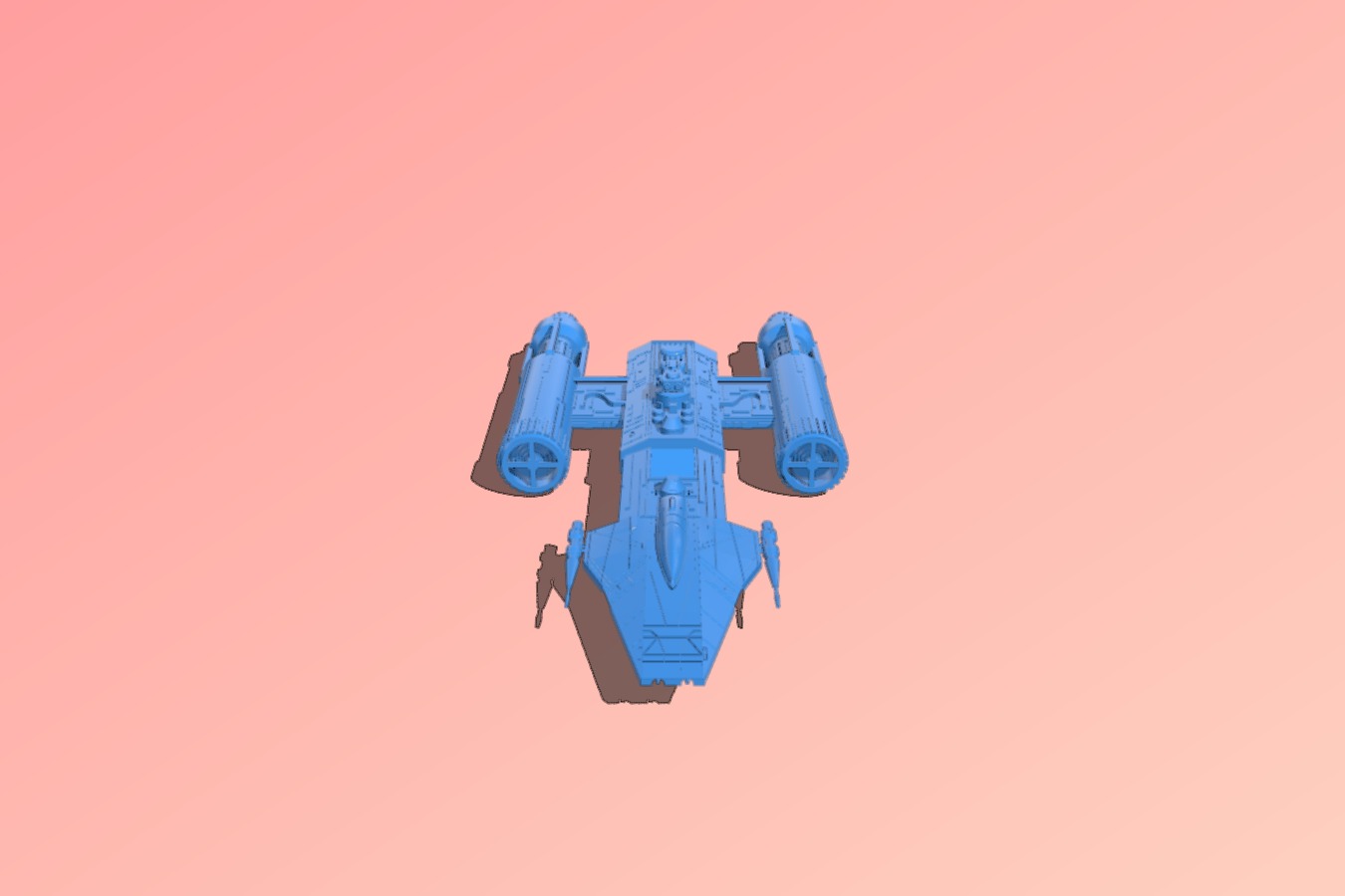 BTL-X15 Y Wing Tactical Fighter Bomber