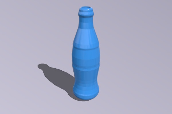 coke bottle | 3d print model