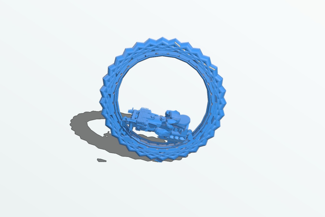 monowheel - Ork warbike alternative model
