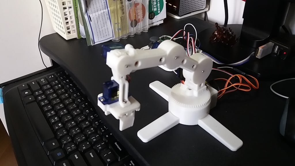 SG90 mini robot arm S9 by FrN  (Robot Arm for everyone!)