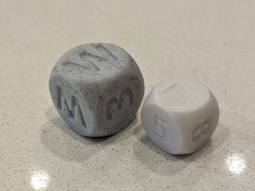 Dice with 10 Phases