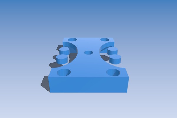 Improved Yet Another Dial Indicator Holder for Replicator | 3d print model