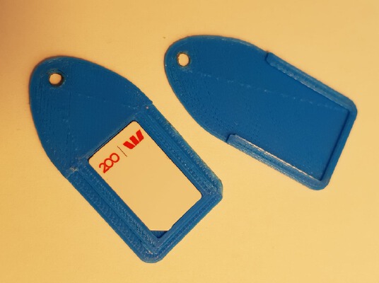 Westpac Tap & Go keyring | 3d print model