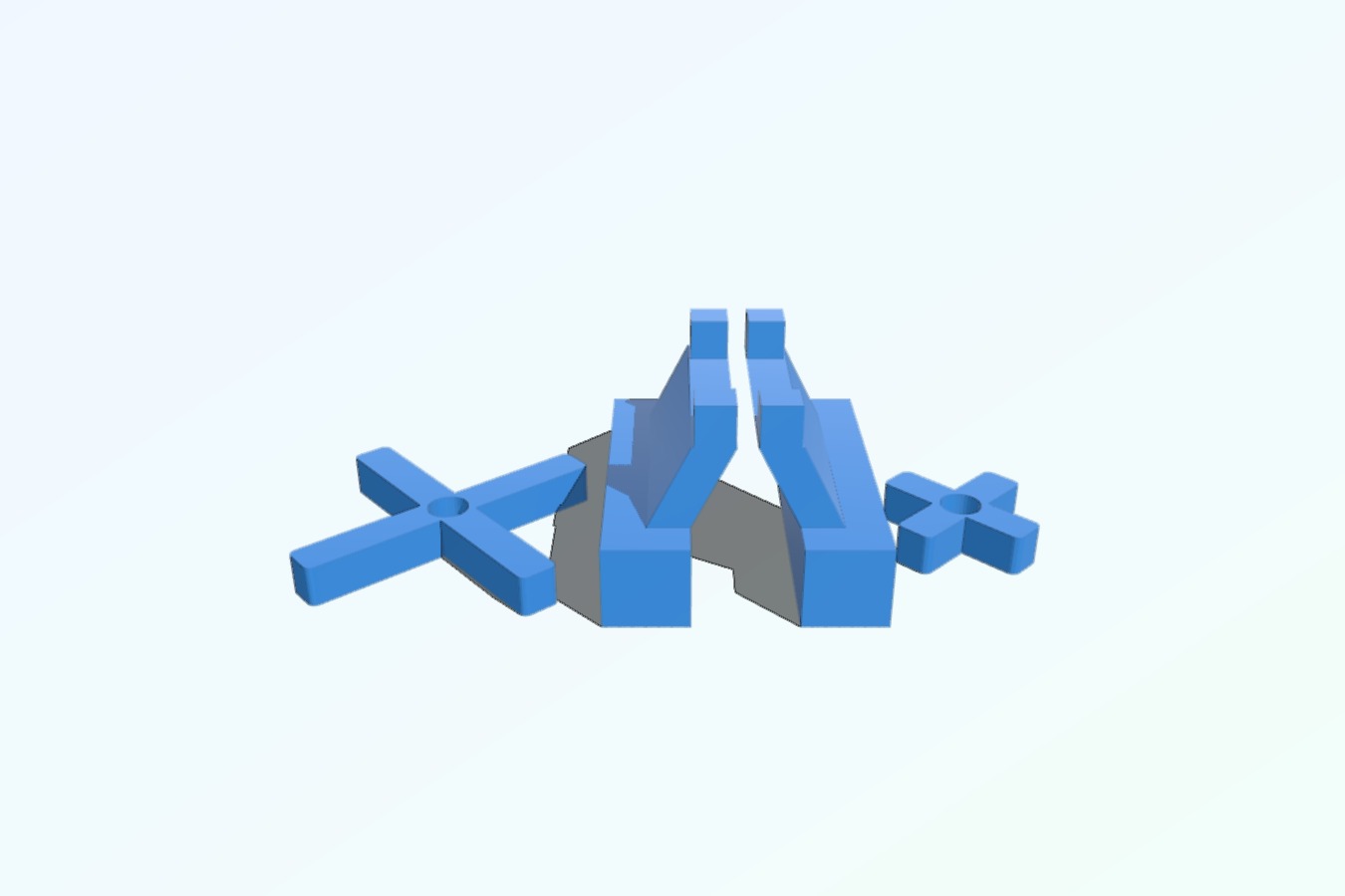 Toy Helicopter w Spinning Rotors