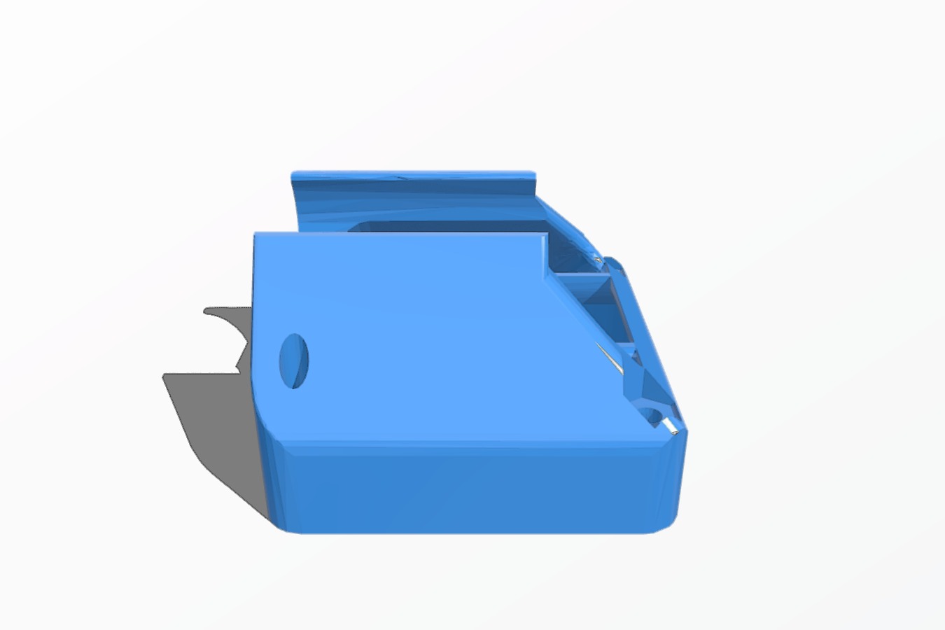 CR10 40mm Cooling Duct Mount with Nut and Grub Screw Indents