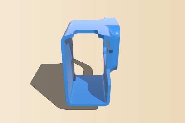 EMAX Buzz FPV GoPro 7 TPU Mount | 3d print model