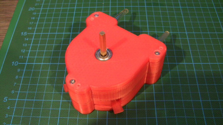Switchable stage for multistage peristaltic pump (Prototype!) | 3d print model