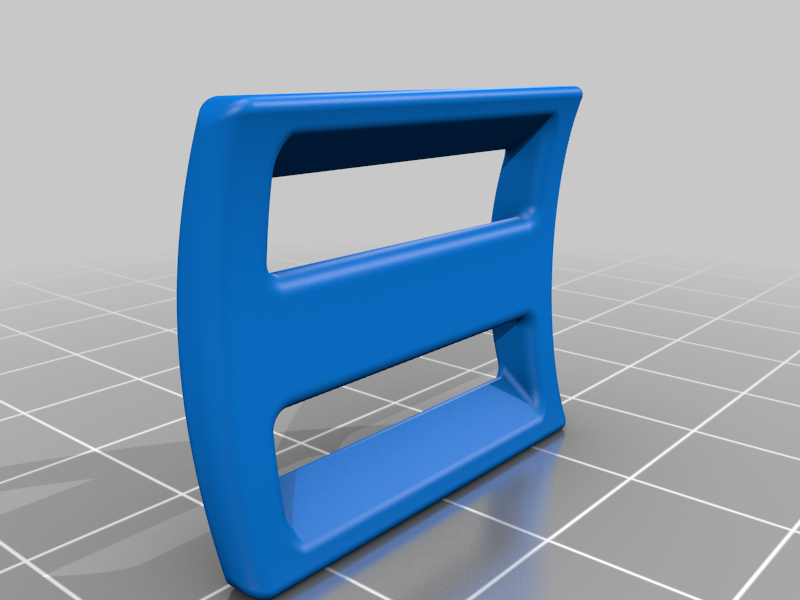 Strap adjuster clip