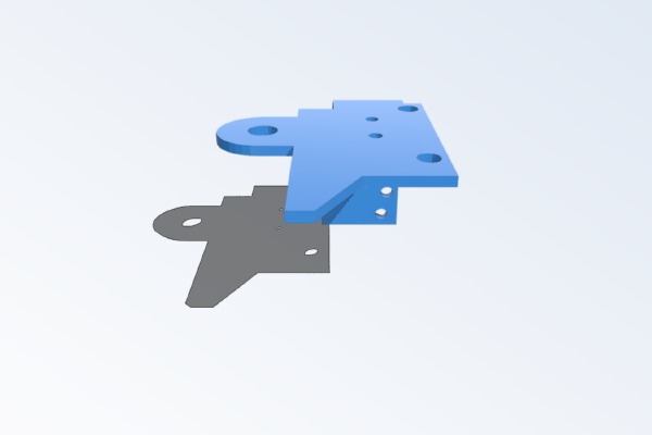 Creality Sprite Pro Mounting Plate | 3d print model