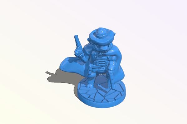 Sand, Pigman Gunslinger (15mm scale) | 3d print model