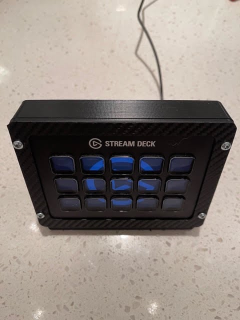 Stream Deck Mount for Honeycomb Alpha & Bravo