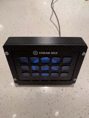 Stream Deck Mount for Honeycomb Alpha & Bravo | 3d print model